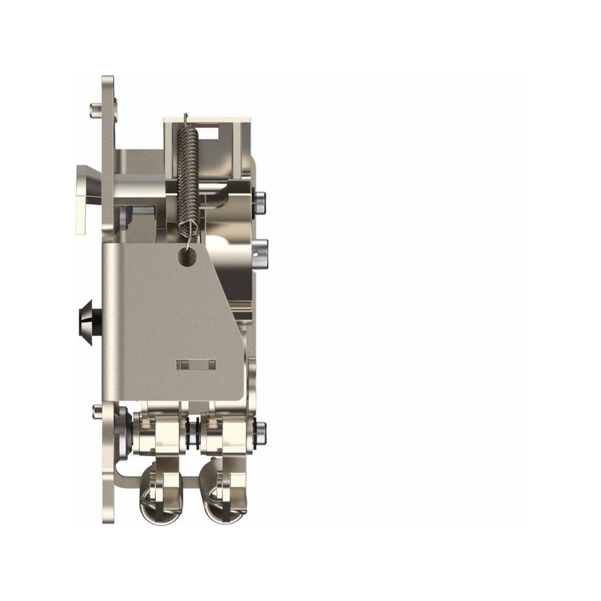 Platine pour interverr.méca. HW2/4 Fixe Couplage (type 3C) - 1 platine/ACB (MI) - HAGER HWY232H 