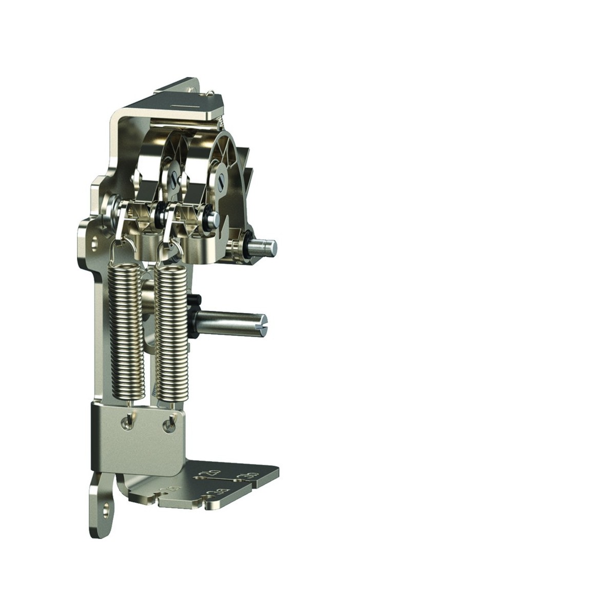 Platine pour interverr.méca. HW2/4 Débro Couplage (type 3C) - 1 platine/ACB (MI) - HAGER HWY233H 