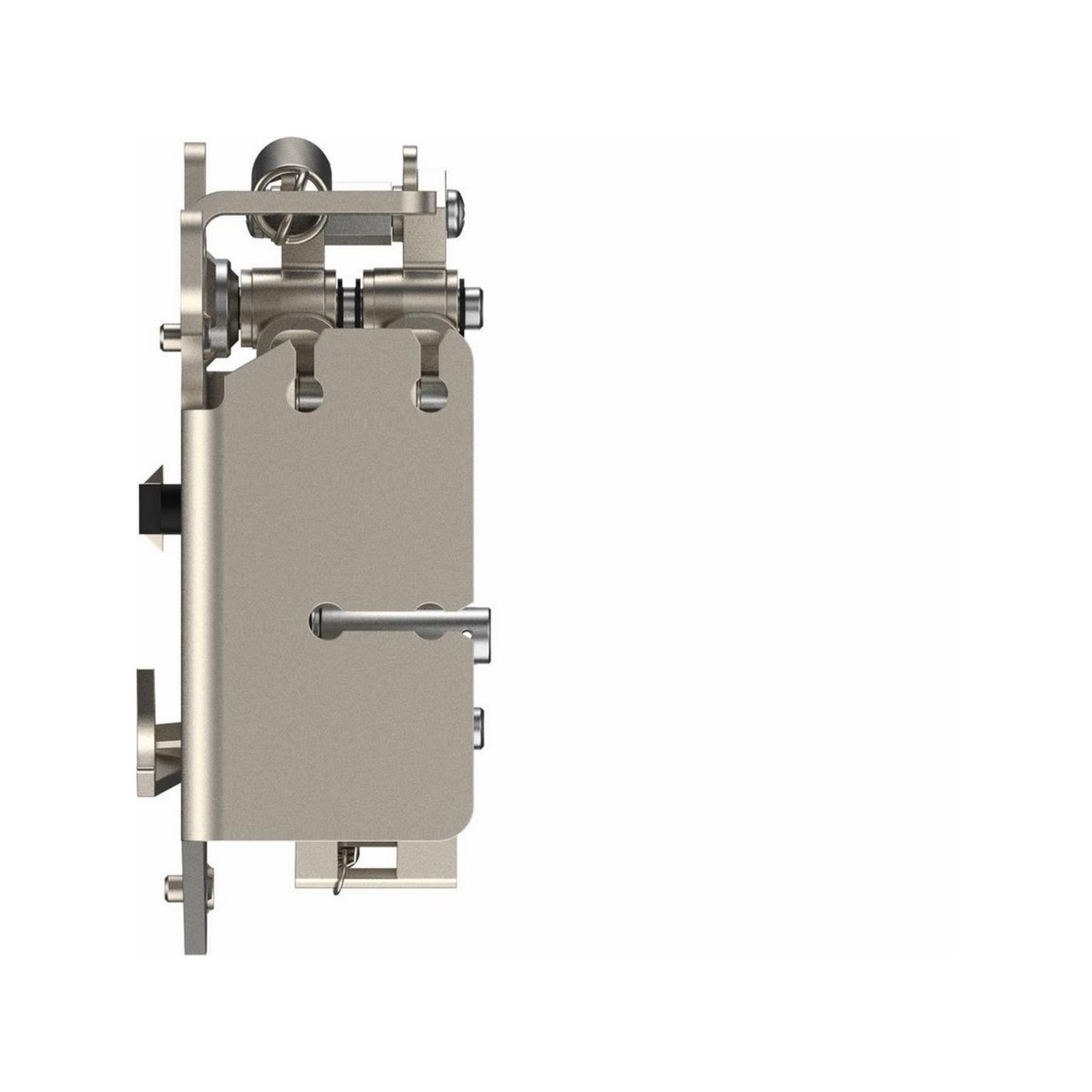 Platine pour interverr.méca. HW2/4 Fixe Secours (type 3S) - 1 platine/ACB (MI) - HAGER HWY236H 