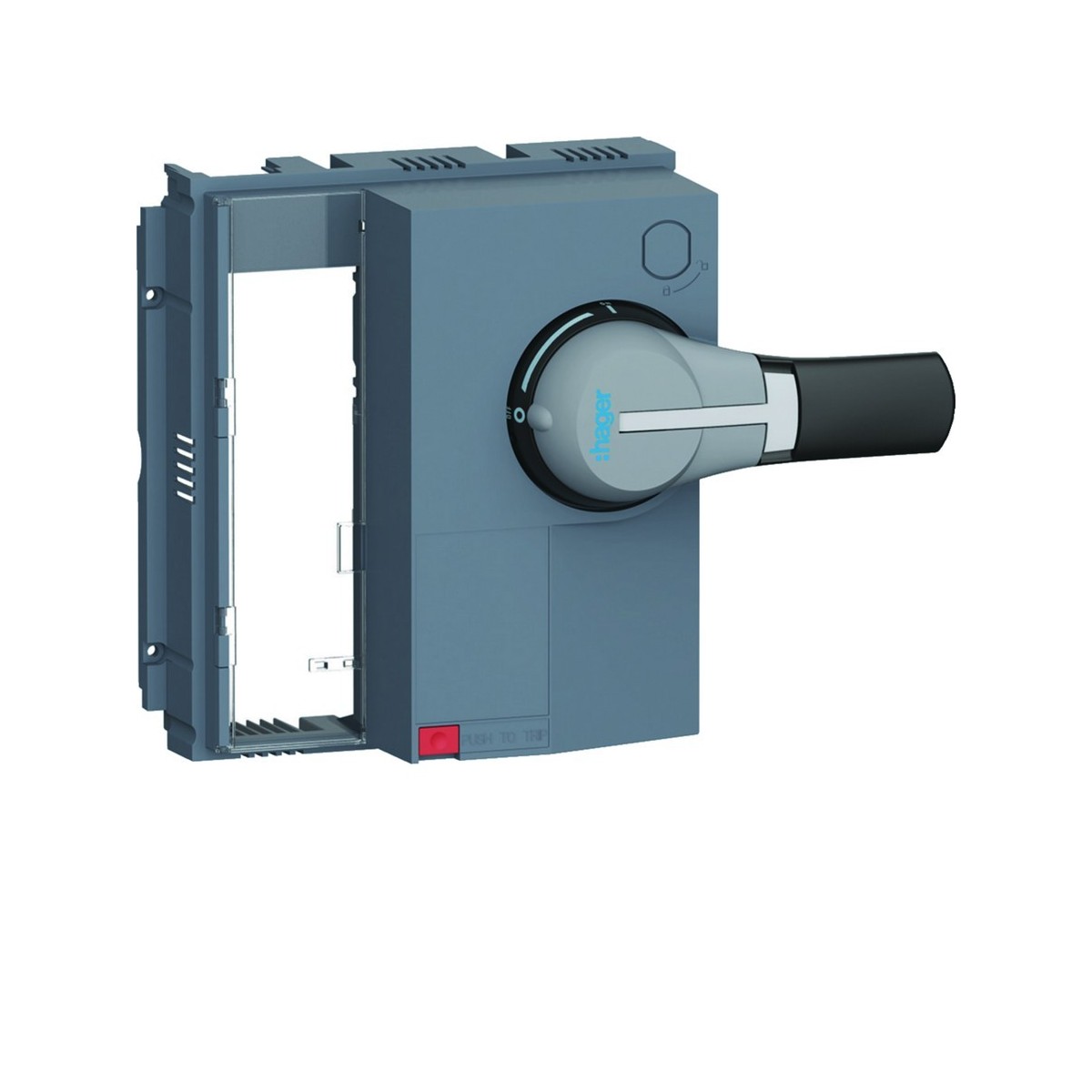 Commande rotative pour boitier moulé h3+ PW1600 en version Sentinel Energy - HAGER HXH037H 