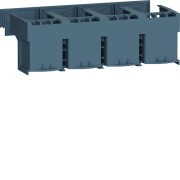 Cache-bornes 4P pour boitier moulé h3+ PW1600 - HAGER HYH022H 