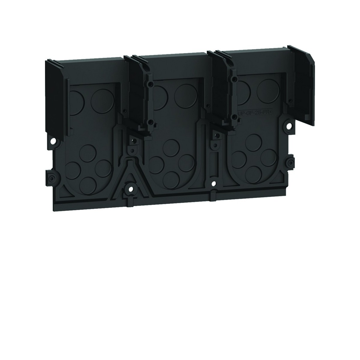 Adaptateur de connexion frontale 3P pour boitier moulé h3+ PW1600 - HAGER HYH654H 