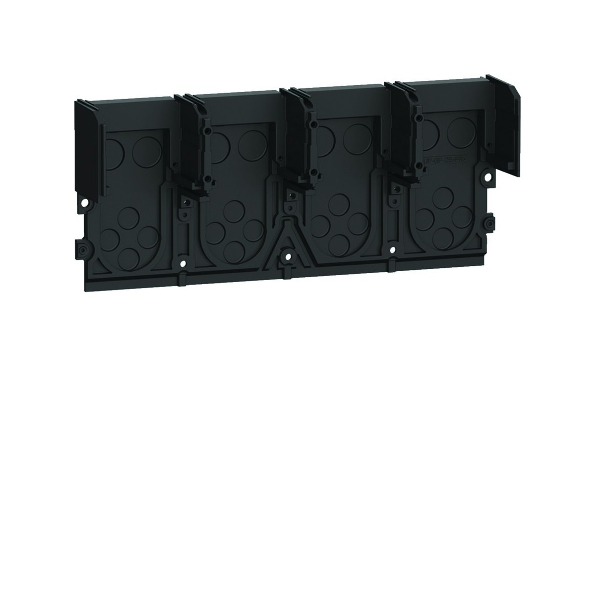 Adaptateur de connexion frontale 4P pour boitier moulé h3+ PW1600 - HAGER HYH655H 