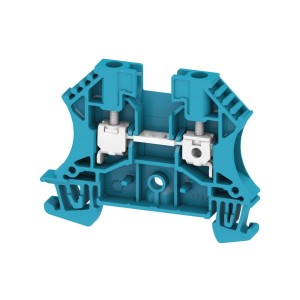 Borne de neutre 4mm², 800V/32A, connection à vis - HAGER KR040N 