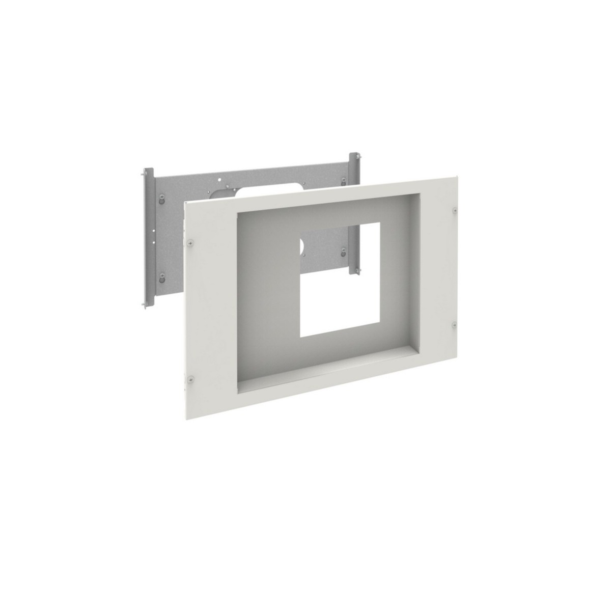 Kit pour h3+ PW1600 fixe, vertical, quadro evo, largeur 600mm, hauteur 400mm - HAGER UC6644PW1 