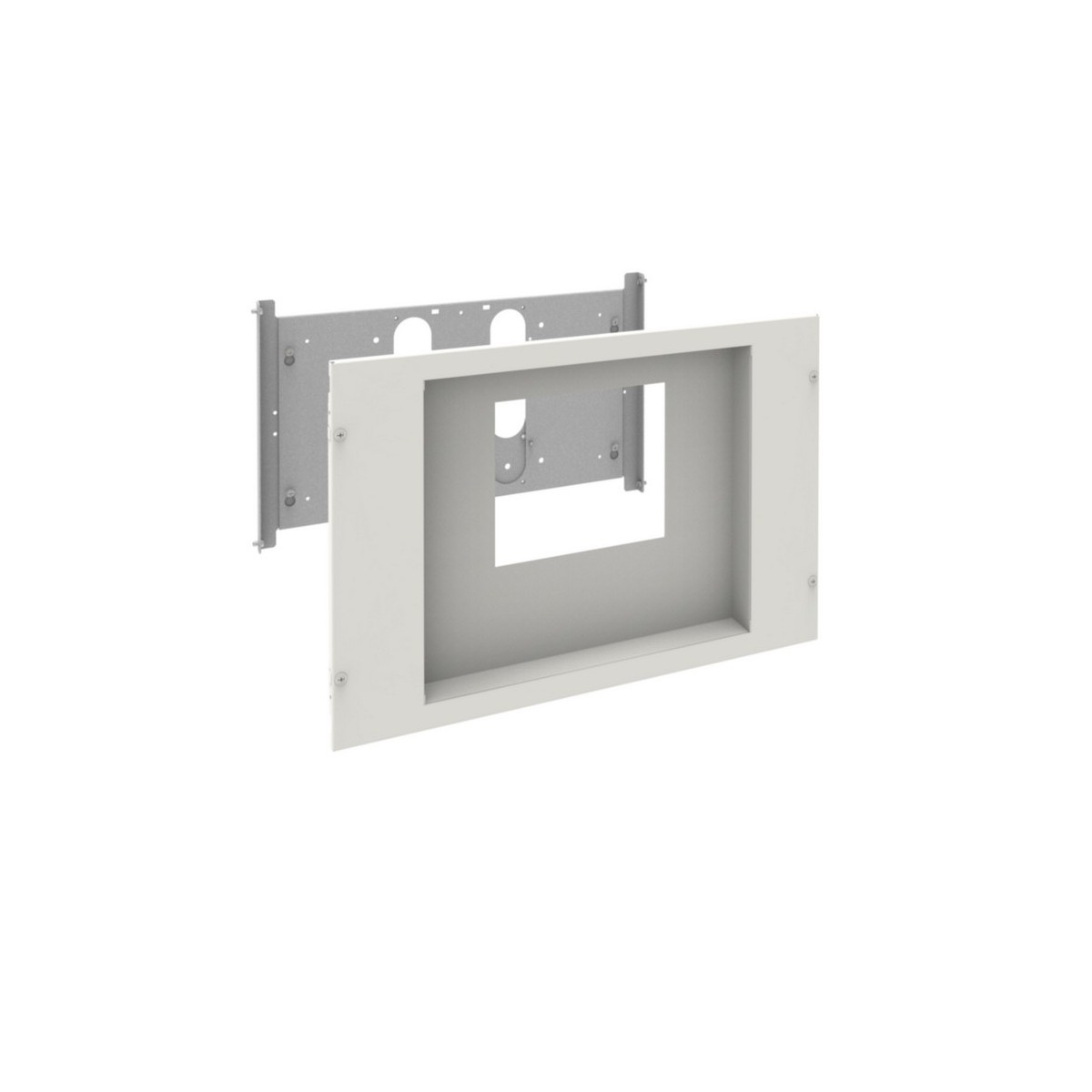 Kit pour h3+ PW1600 fixe, horizontal, quadro evo, largeur 600mm, hauteur 400mm - HAGER UC664HPW1 