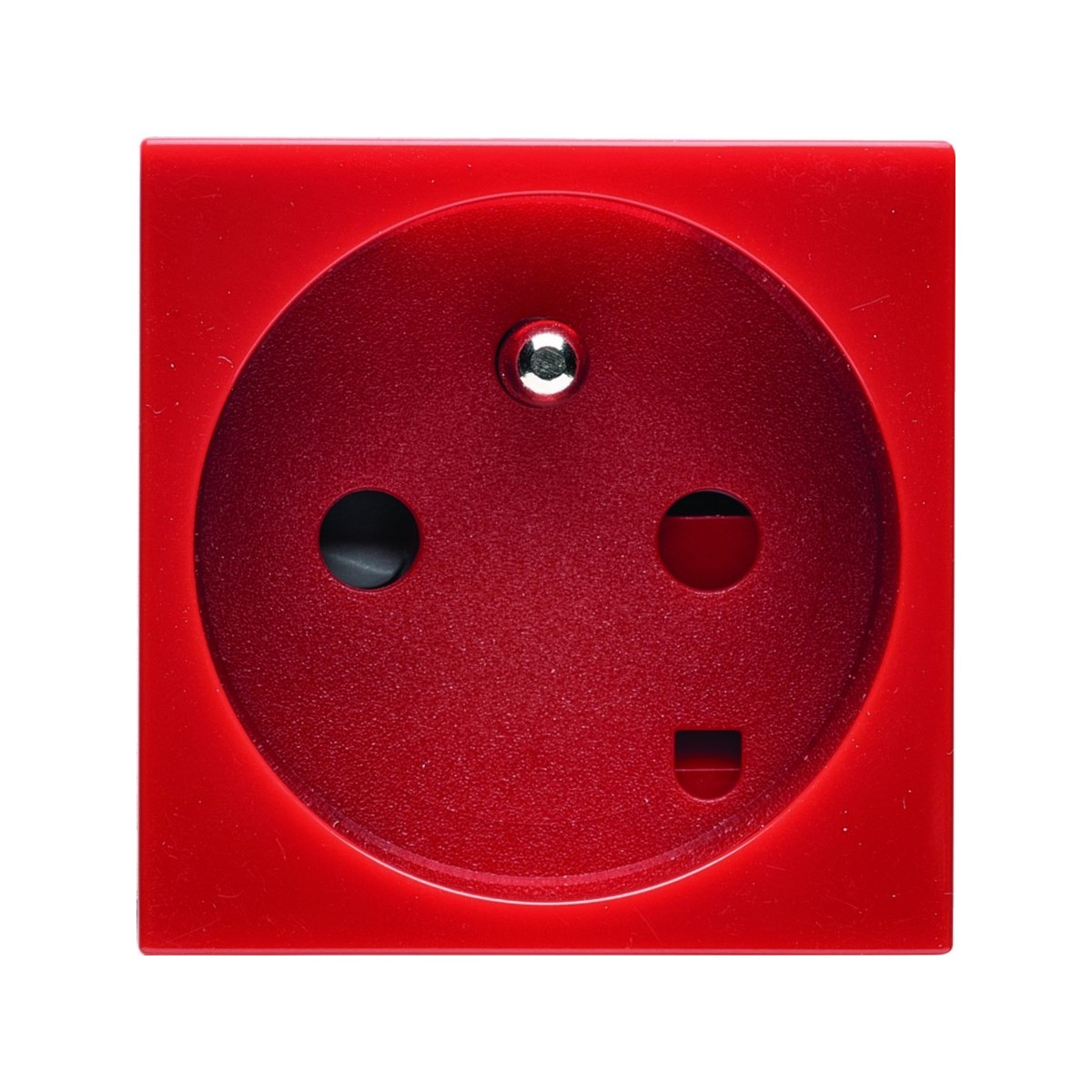 Prise de courant gallery 2P+T avec détrompage - HAGER WXF104R 