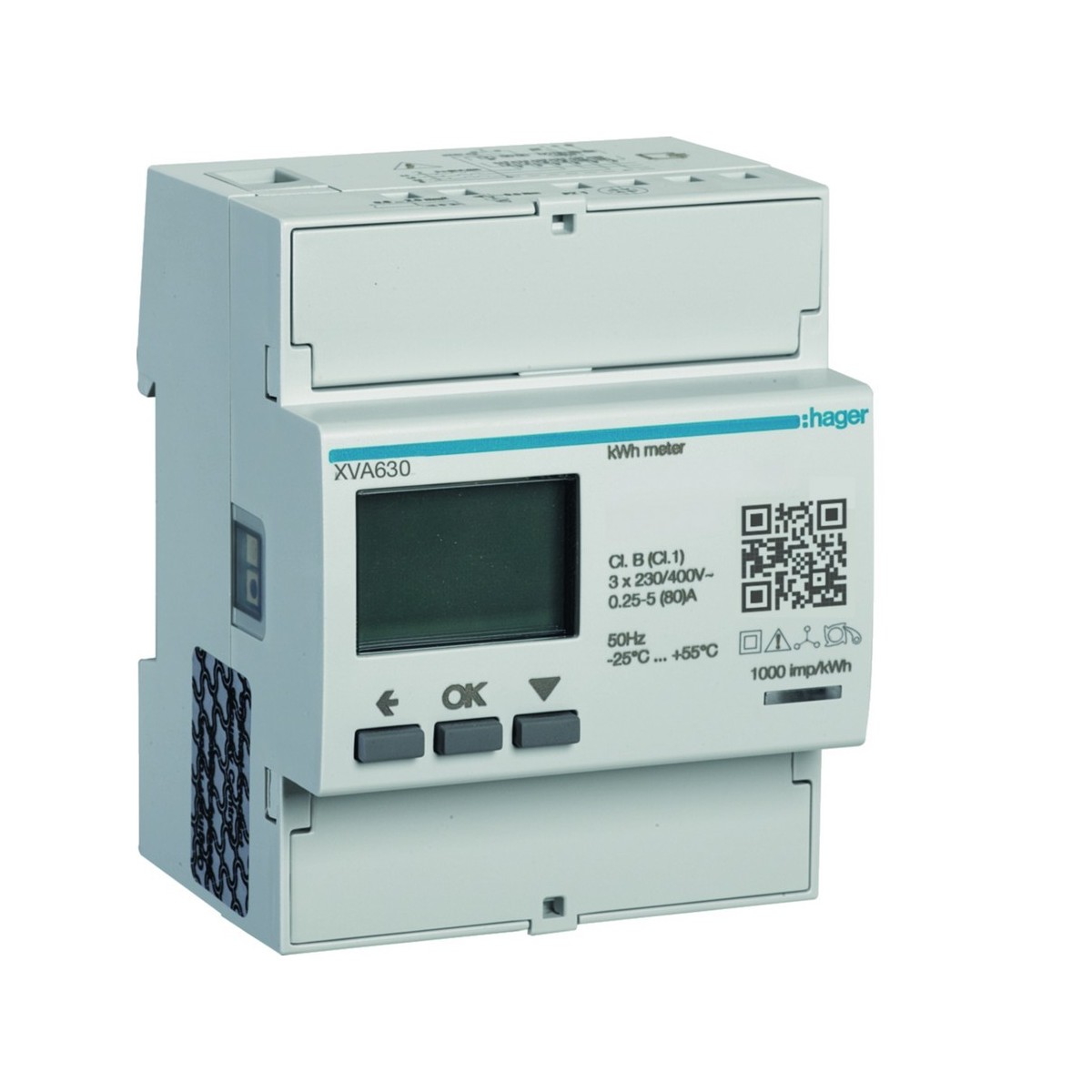 Compteur tri gestion dyn. et optim. sol. witty one + XVA245, witty plus et flow - HAGER XVA630 