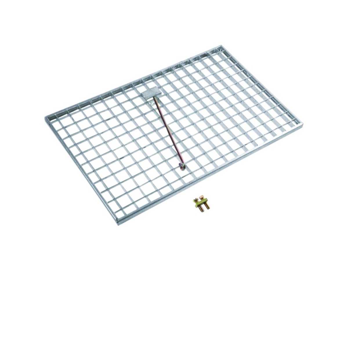 Caillebotis en tôle d'acier, accessoire, pour armoire KVS taille 2 - HAGER ZAY90272 