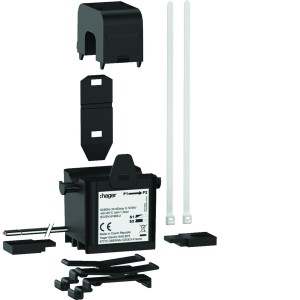 Transformateur de Courant Ouvrant SC1 18mm 125/5A 0.2VA Classe 1 - HAGER SRR01255A 