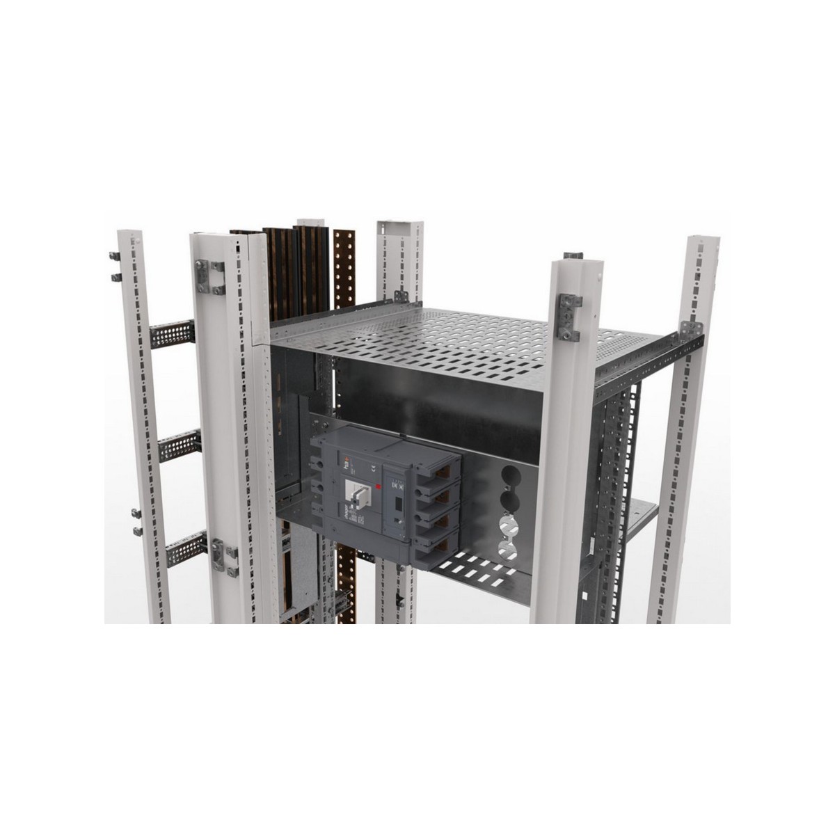 Traverse supp barres 750mm - KITS D'EQUIPEMENTS  HAGER UC813 