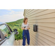 witty one borne de recharge IP55 1x7kW 1P T2+TIC+RFID+APP Bluetooth+Protections - HAGER XVR107STP 