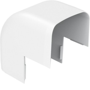 Angle Ext CLM30035 Blanc P - GOULOTTE DISTRIBUTIO  HAGER CLM300353 