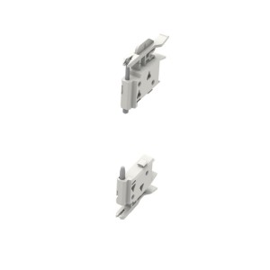 Paire de charnières de rechange pour porte quadro4 - HAGER FC000SPH 