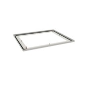 Plaque passe câbles ouverte basse pour quadro evo  1000x600 - HAGER FN10060CEW 