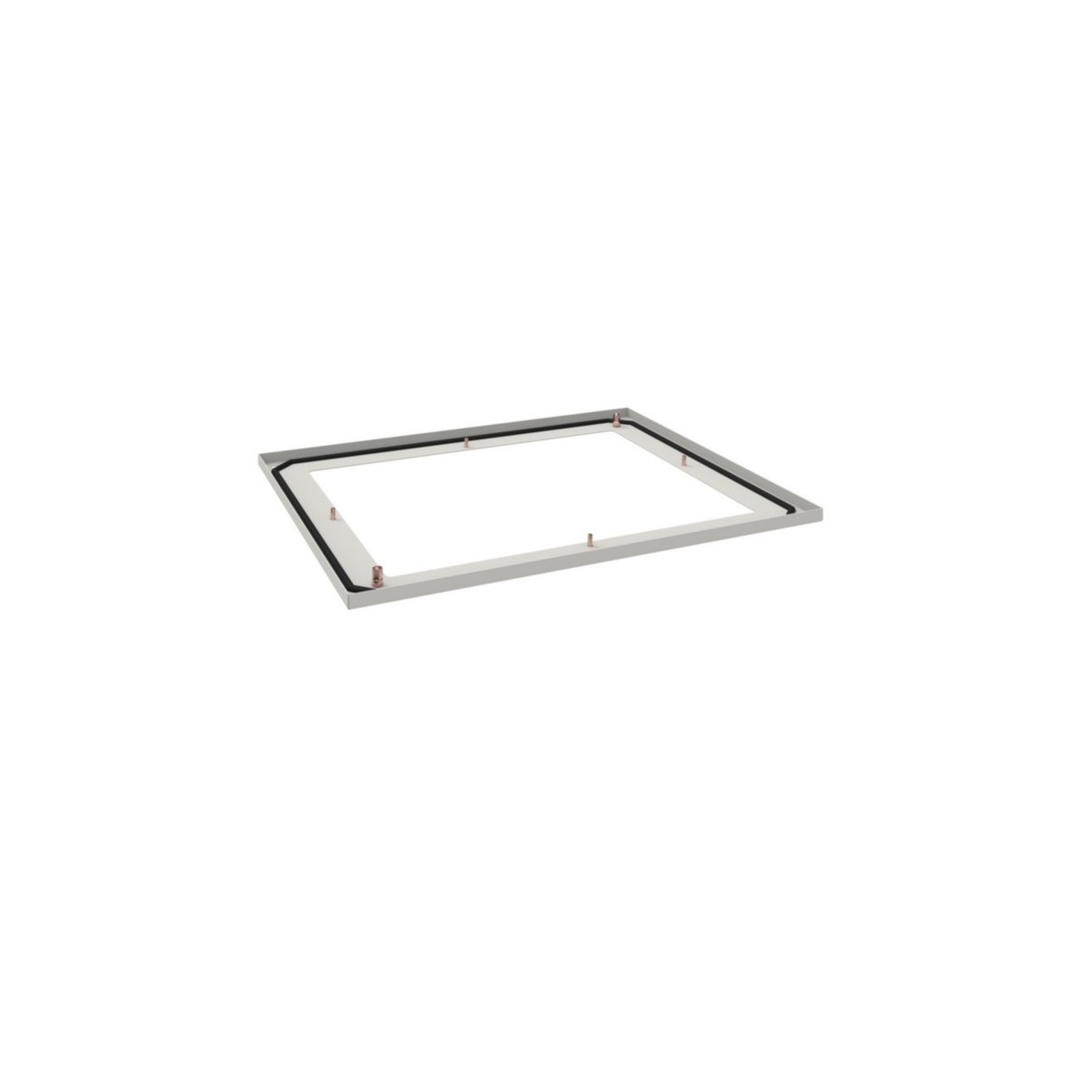 Plaque passe câbles ouverte basse pour quadro evo  450x600 - HAGER FN4560CEW 