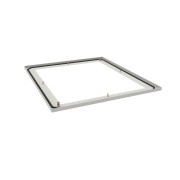 Plaque passe câbles ouverte basse pour quadro evo  450x800 - HAGER FN4580CEW 