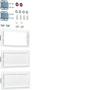 Kit d´association univers, vertical, pour armoires 3 travées P:160/205mm - HAGER FZ443B 