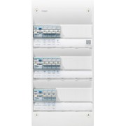 Tableau électrique gamma+ 13, pré-équipé 3 rangées, 13 M, Quickfix - HAGER GDM313A 