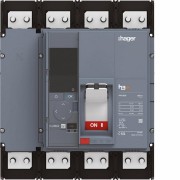 Disjoncteur boitier moulé h3+ PW1600 Energy 4 Poles 800A 50kA - HAGER HMQ801NR 