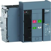 Disjoncteur Ouvert HW1 66kA 1000A 4P Débrochable sans chassis pour TU Sent Ener - HAGER HW1E410ZE 