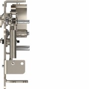 Platine pour interverr.méca. HW2/4 Fixe Secours (type 2S) - 1 platine/ACB (MI) - HAGER HWY226H 