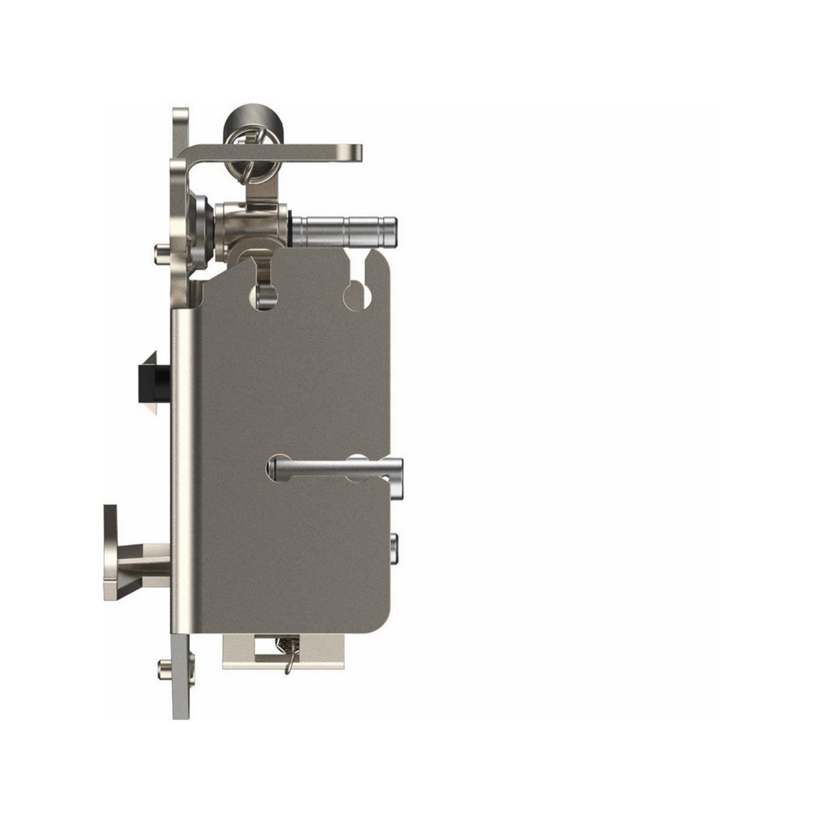 Platine pour interverr.méca. HW2/4 Débro Secours (type 2S) - 1 platine/ACB (MI) - HAGER HWY227H 