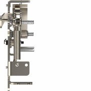 Platine pour interverr.méca. HW2/4 Débro Secours (type 2S) - 1 platine/ACB (MI) - HAGER HWY227H 