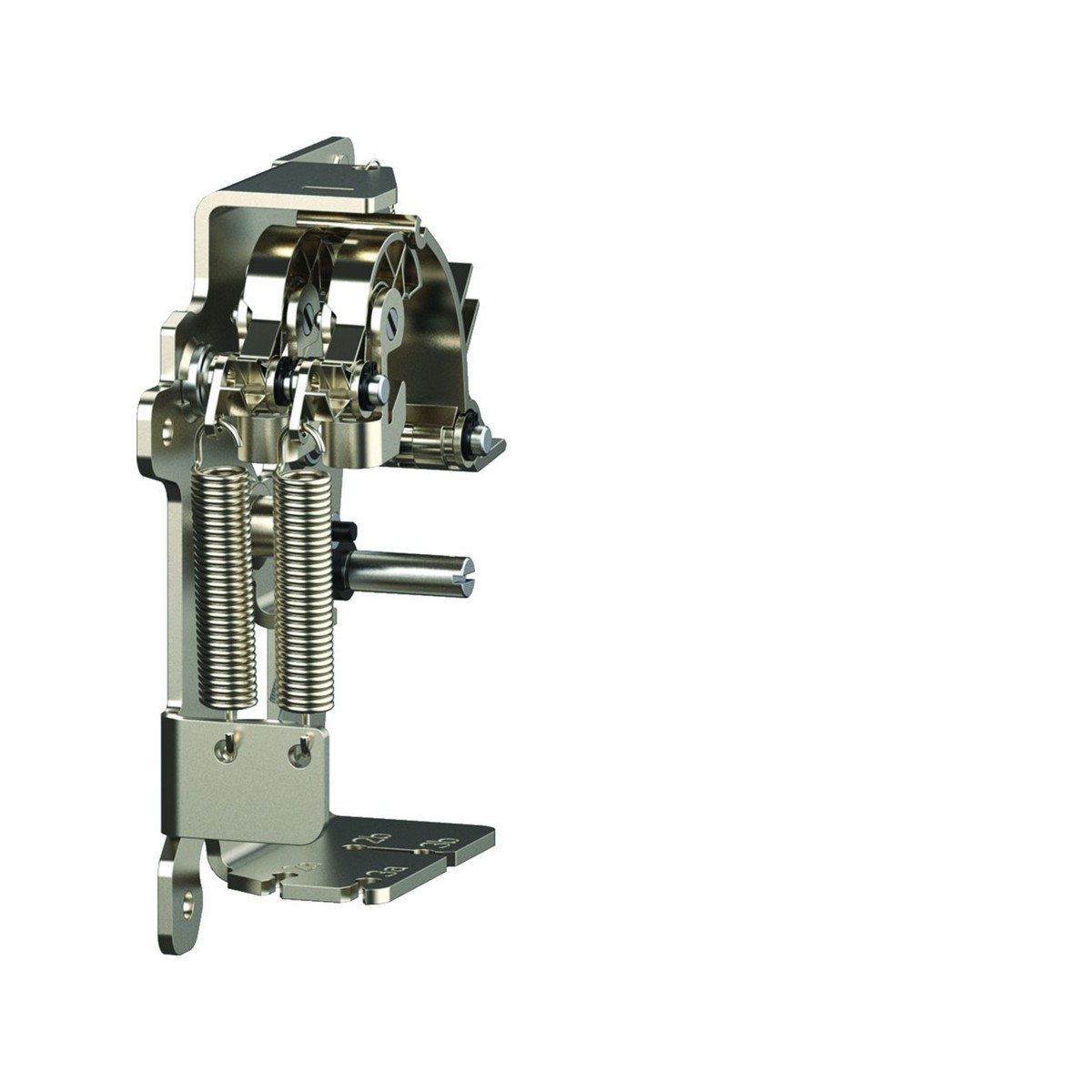 Platine pour interverr.méca. HW2/4 Fixe Couplage (type 3C) - 1 platine/ACB (MI) - HAGER HWY232H 