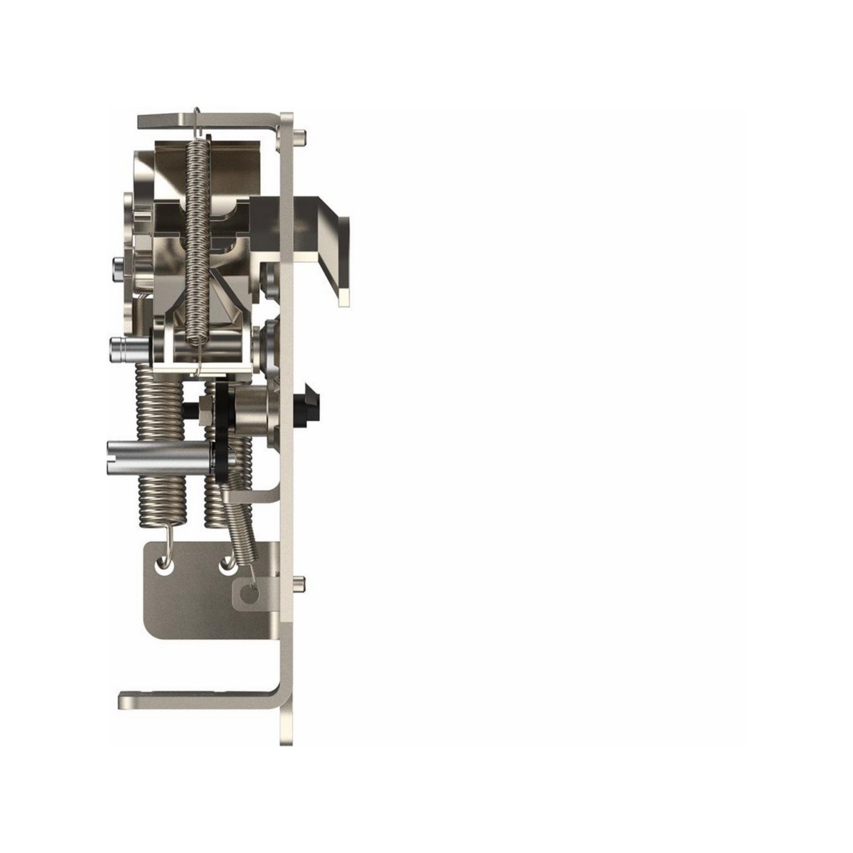 Platine pour interverr.méca. HW2/4 Débro Couplage (type 3C) - 1 platine/ACB (MI) - HAGER HWY233H 