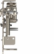 Platine pour interverr.méca. HW2/4 Fixe Secours (type 3S) - 1 platine/ACB (MI) - HAGER HWY236H 