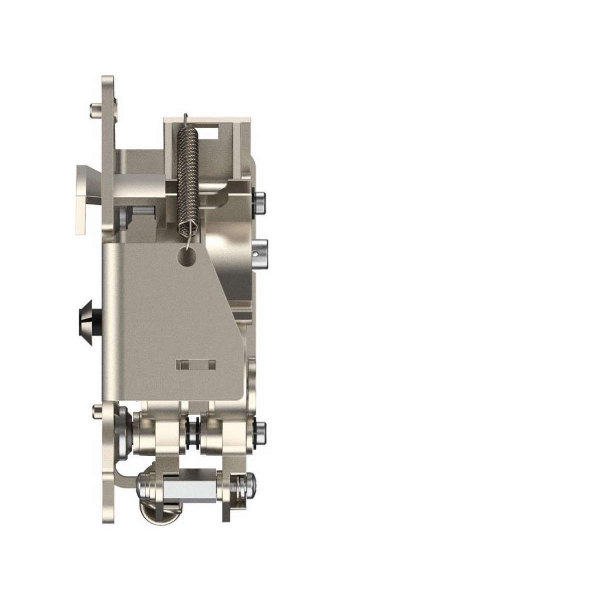 Platine pour interverr.méca. HW2/4 Fixe Secours (type 3S) - 1 platine/ACB (MI) - HAGER HWY236H 