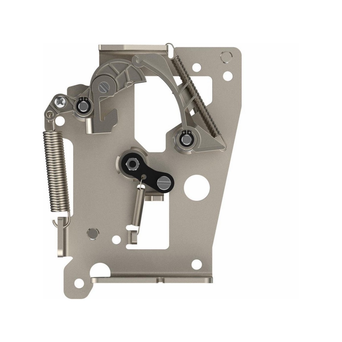 Platine pour interverr.méca. HW2/4 Fixe Secours (type 3S) - 1 platine/ACB (MI) - HAGER HWY236H 