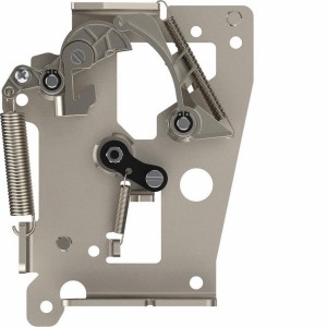 Platine pour interverr.méca. HW2/4 Fixe Secours (type 3S) - 1 platine/ACB (MI) - HAGER HWY236H 