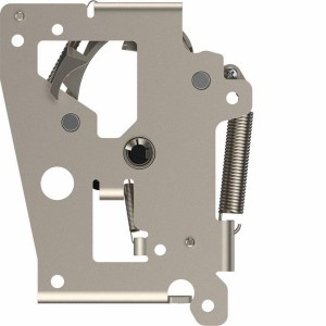 Platine pour interverr.méca. HW2/4 Fixe Secours (type 3S) - 1 platine/ACB (MI) - HAGER HWY236H 