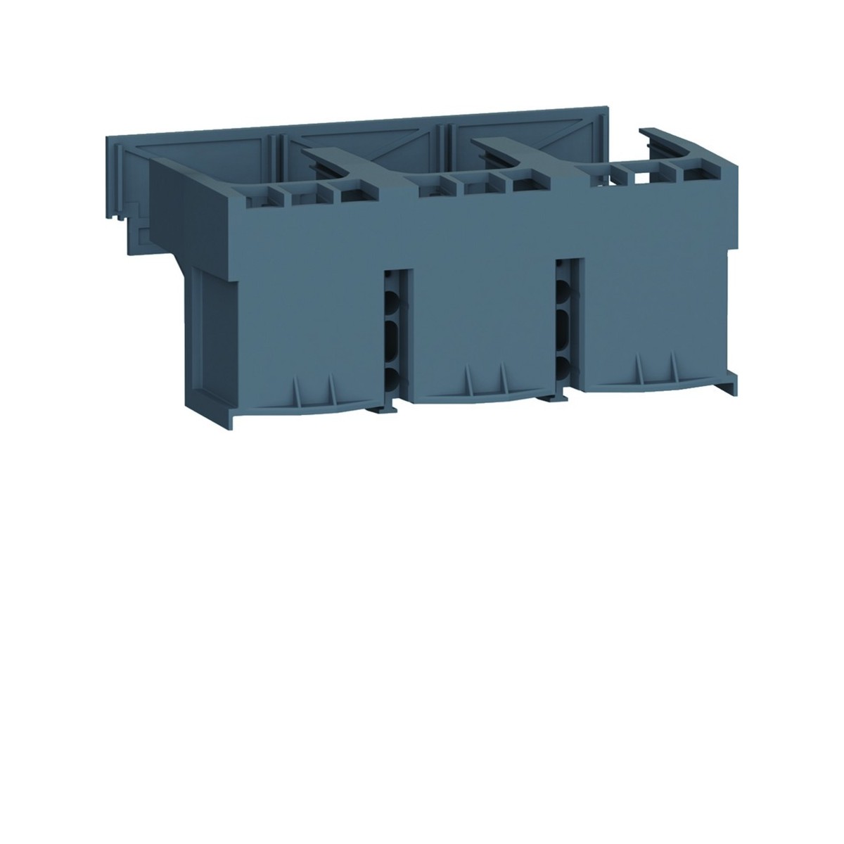 Cache-bornes 3P pour boitier moulé h3+ PW1600 - HAGER HYH021H 