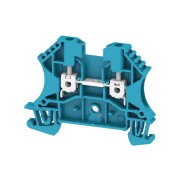 Borne de neutre, 2.5mm², 800V/24A, connection à vis - HAGER KR025N 