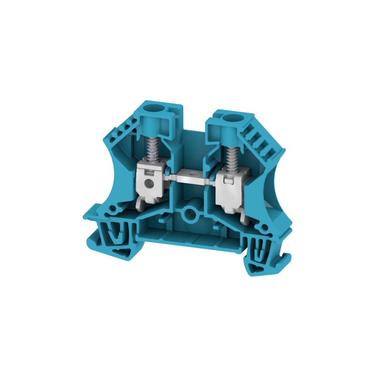 Borne de neutre, 10mm², 1000V/57A, connection à vis - HAGER KR100N 