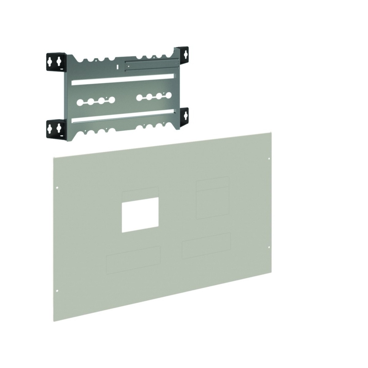kit 2xBM Quadro.system H3+P630, 600x600, vertical, avec ou sans diff - HAGER UC466PR 