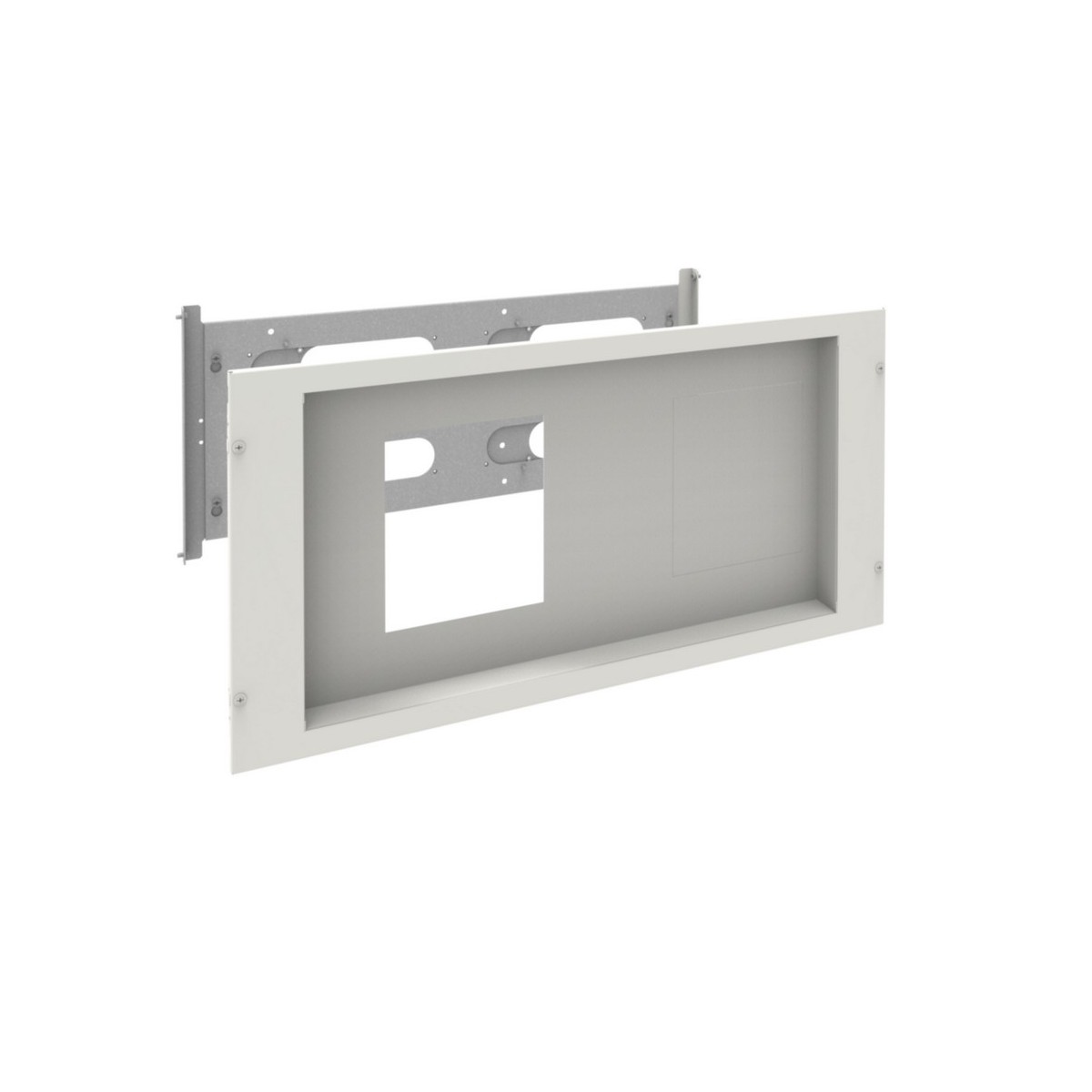 Kit pour 2 h3+ PW1600 fixe, vertical, quadro evo, largeur 600mm, hauteur 400mm - HAGER UC6844PW1 
