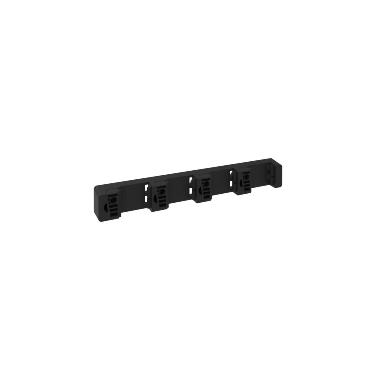 Support de barres aluminium de 800A pour jeu de barre fond en d'armoire à plat. - HAGER UCBS80BB 