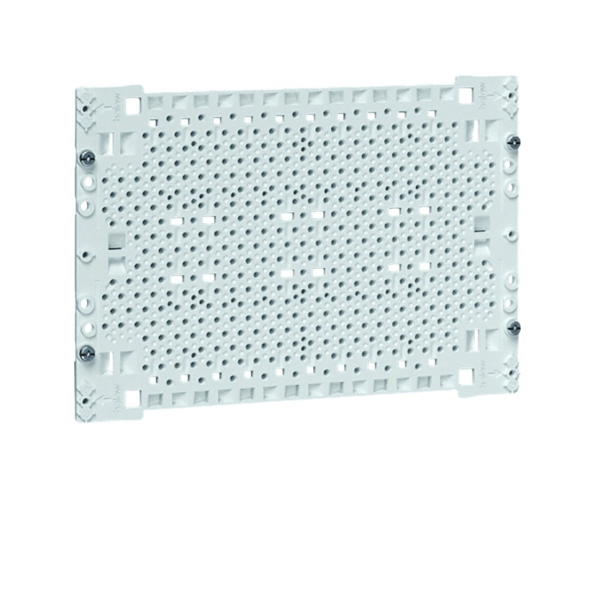 Plaque de montage plastique, 175x250mm - HAGER UM00M0 