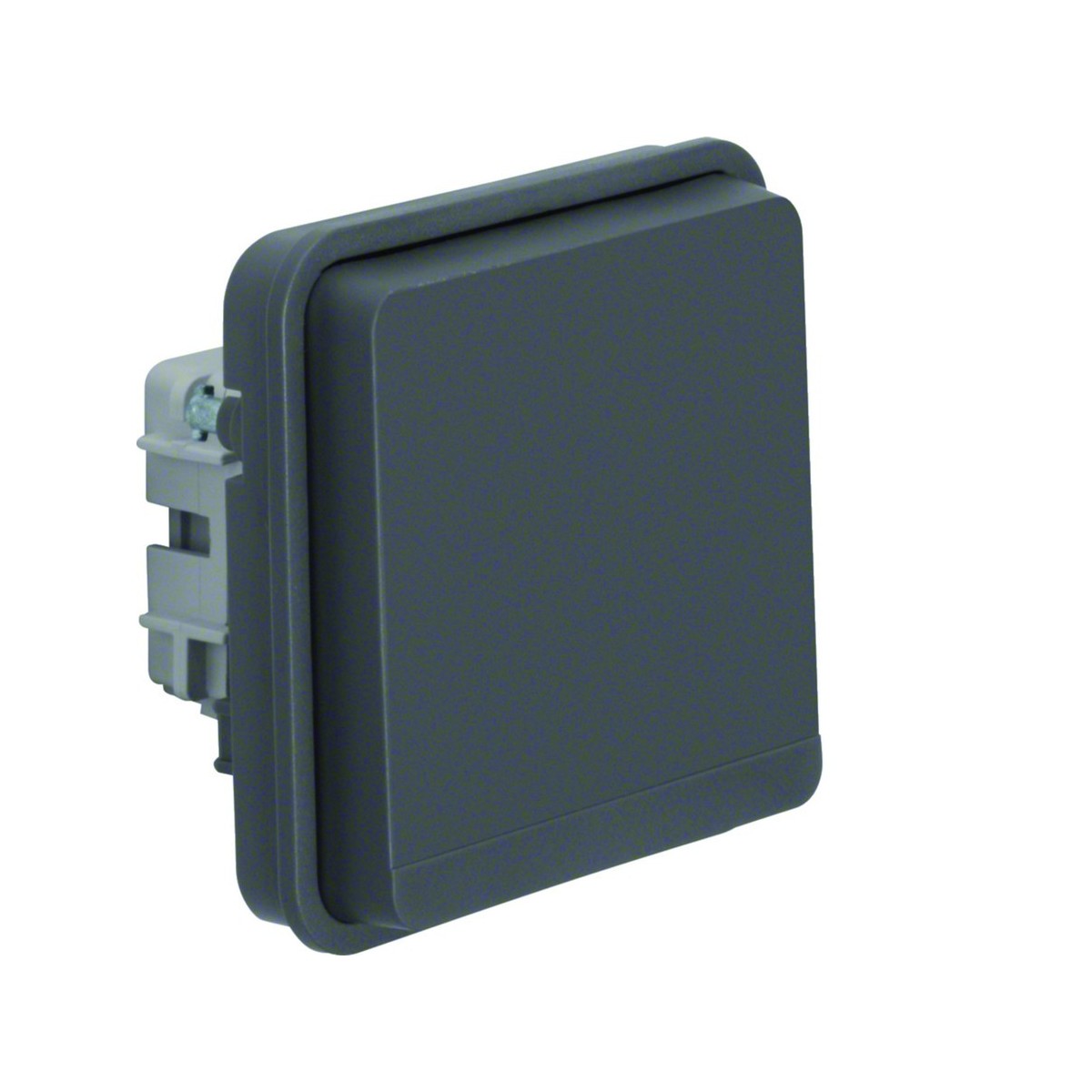 Prise de courant 2P+T cubyko étanche IP55 associable gris - HAGER WNA100 