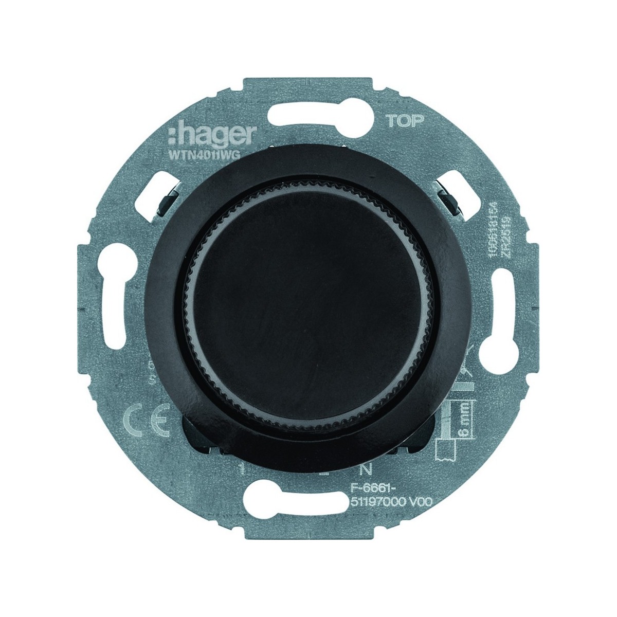 Auxiliaire de variateur 1930 rotatif Nuit - HAGER WTN4041BG 