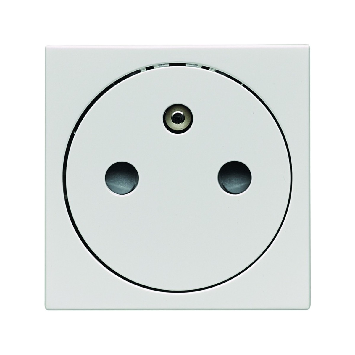 Prise de courant gallery 2P+T, mécanisme prise affleurante. Lot de 50 - HAGER WXF106B50 