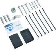 witty one pièce détachée-Kit accessoires pour borne de recharge witty XVR1xx - HAGER XVS000 