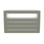 Sèche-serviette horizontal ACOVA KARENA Spa Mixte noir mat 0557