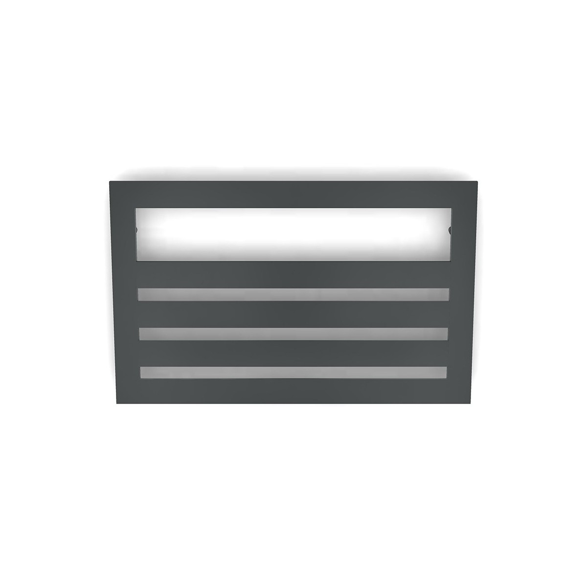 Sèche-serviette horizontal ACOVA KARENA Spa Mixte noir mat 0557