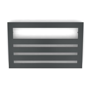 Sèche-serviette horizontal ACOVA KARENA Spa Mixte noir mat 0557