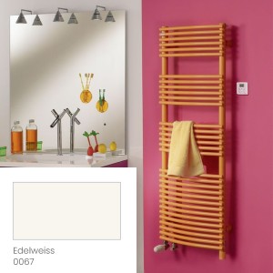 Sèche-serviette ACOVA KÉVA Spa mixte 1126W/1200W ACKI-175-060/GFC0067 Edelweiss 0067